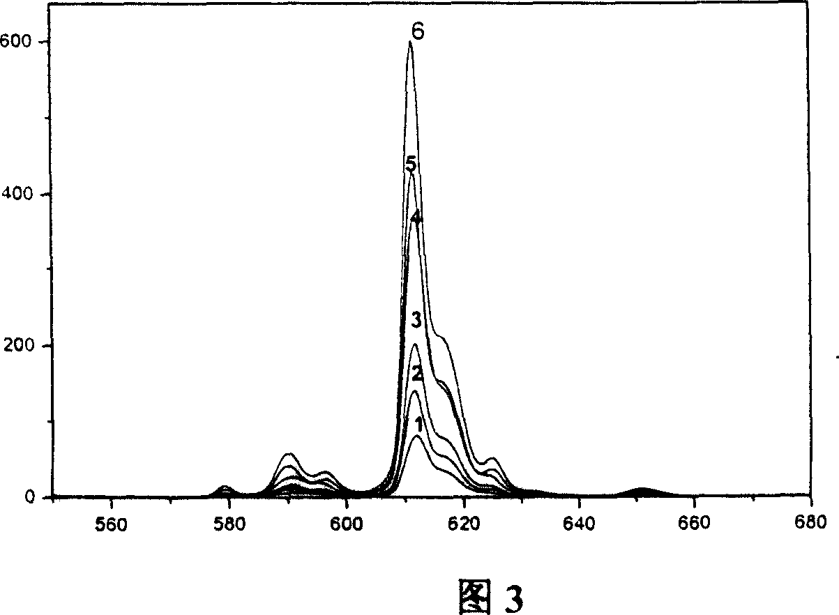 Rare earth/polymer composite luminous material and its preparation method