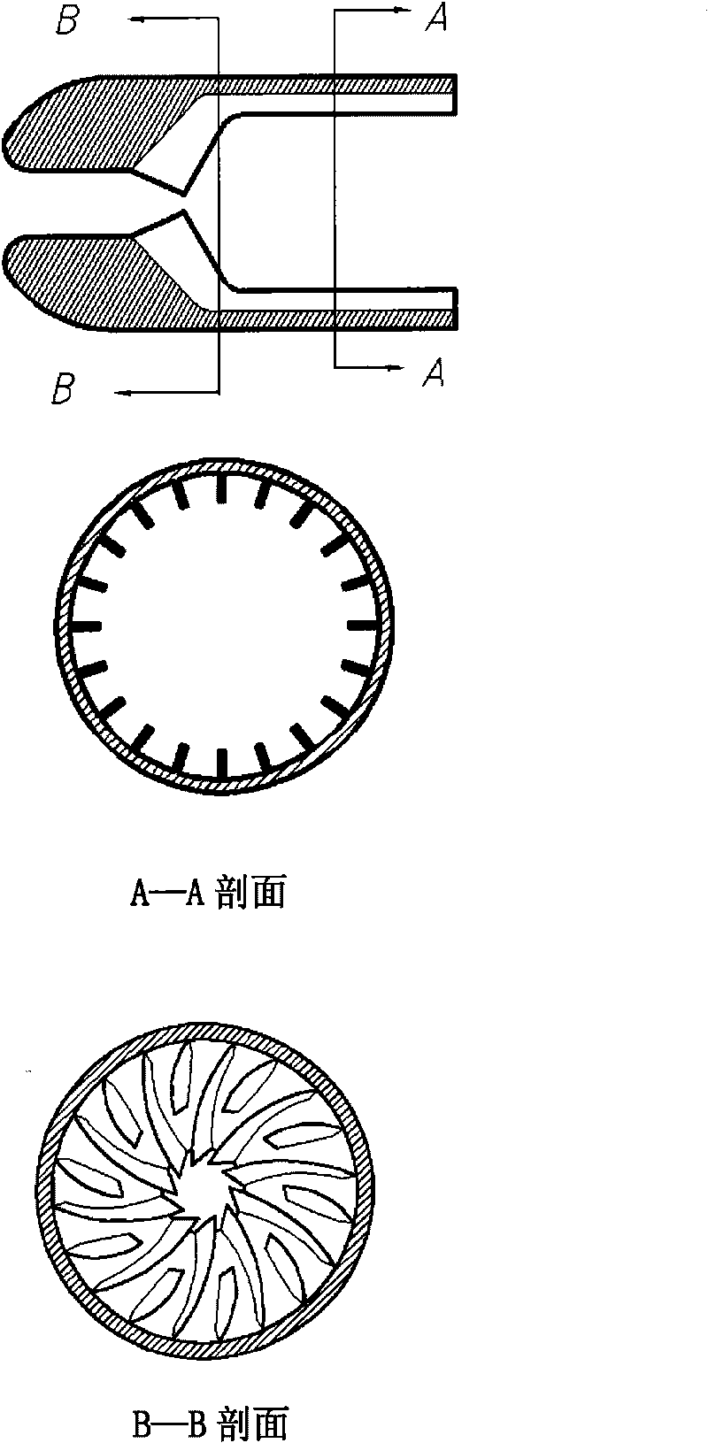 Electric fuel oil jet propeller