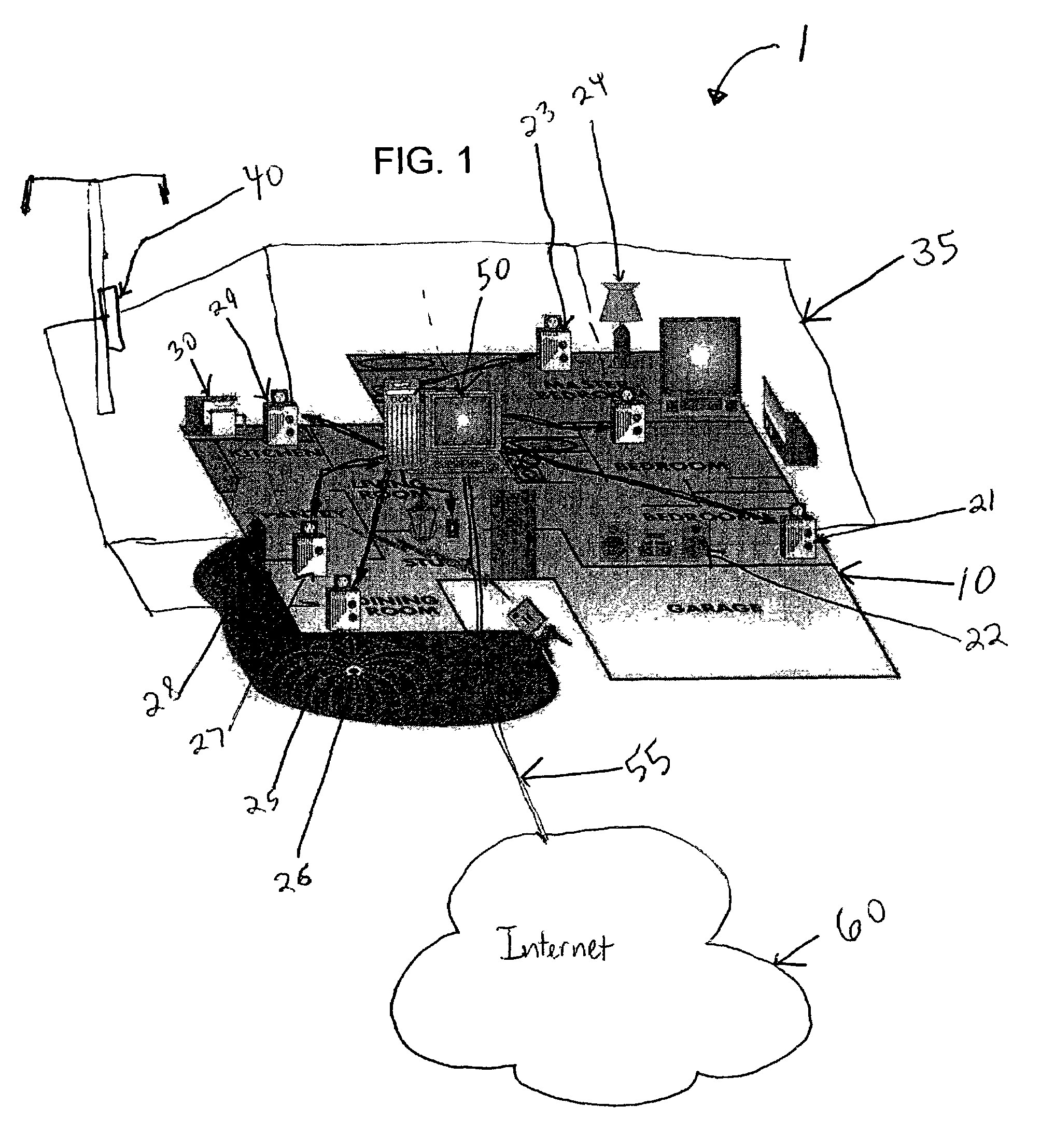 Voice control of home automation systems via telephone