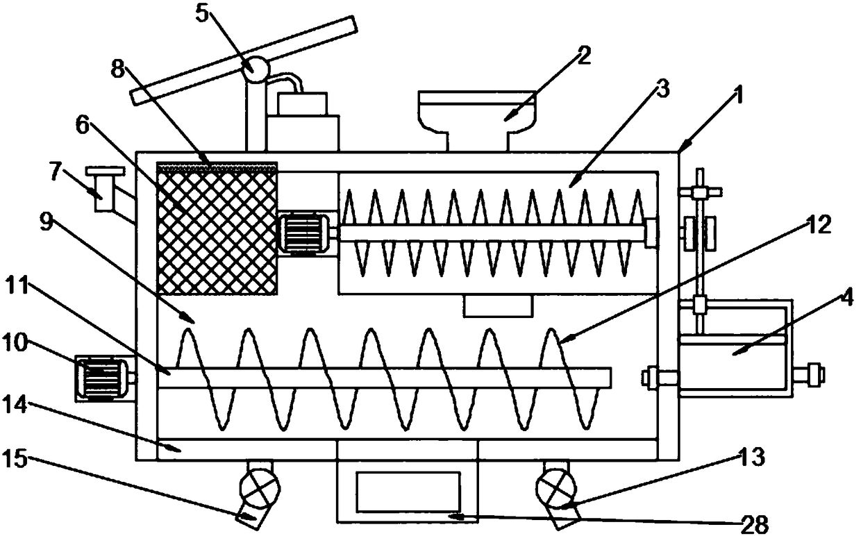 Energy-saving livestock excrement fermentation equipment