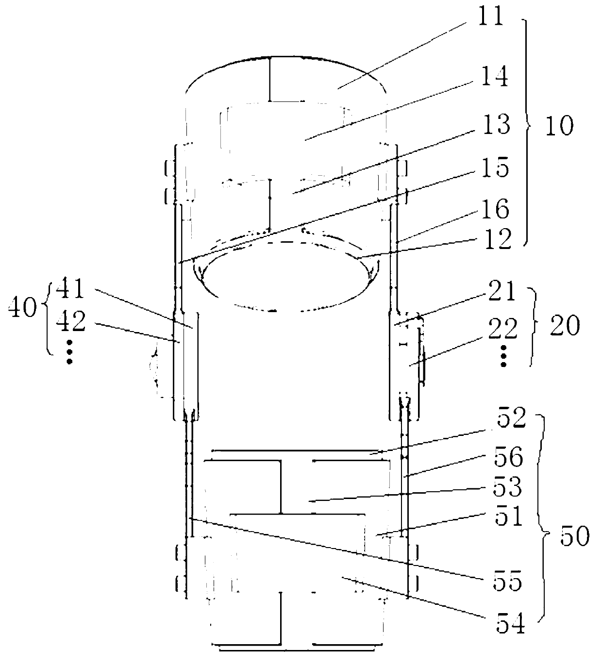 Knee joint flexibility auxiliary recovery device