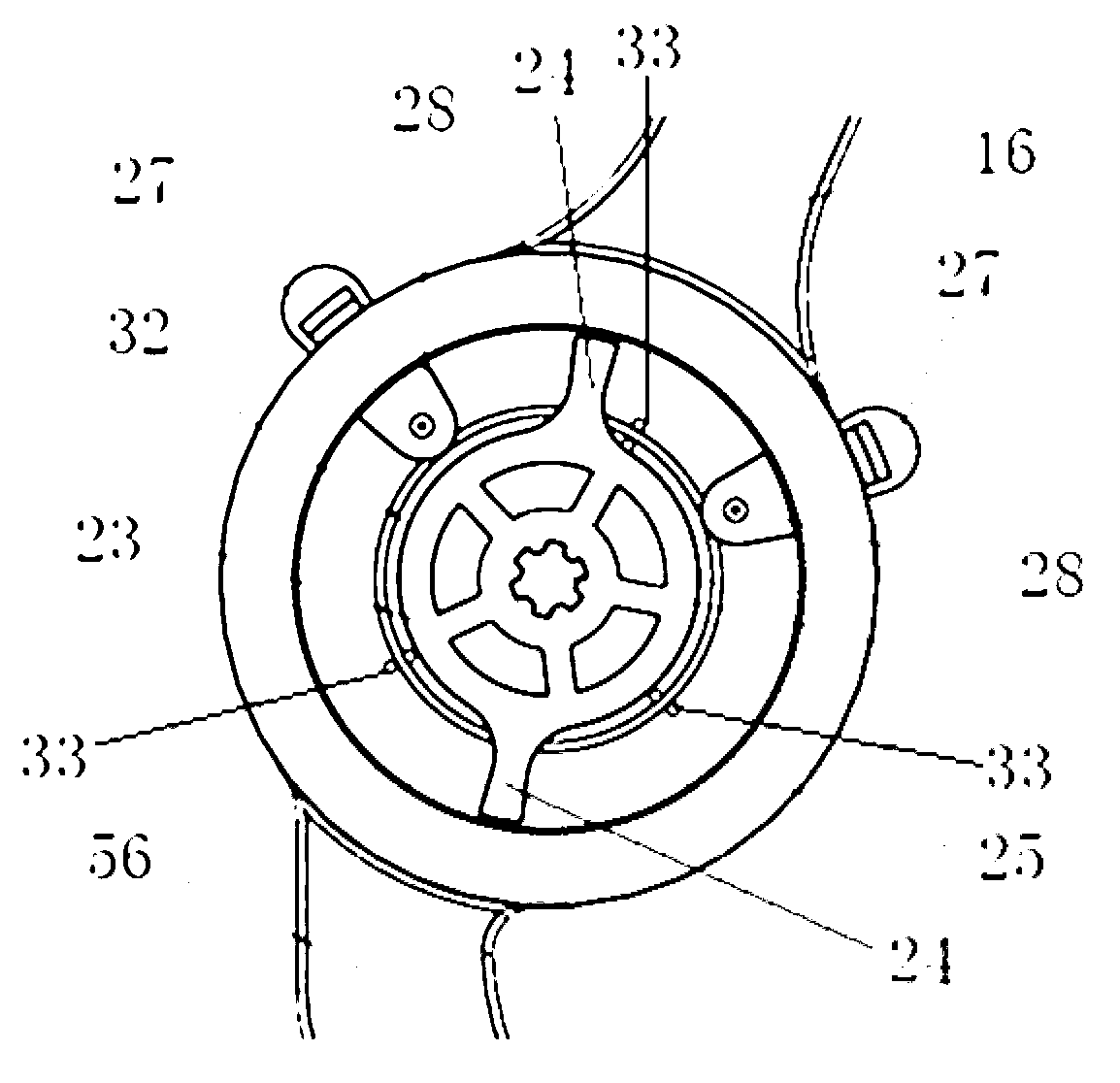 Knee joint flexibility auxiliary recovery device