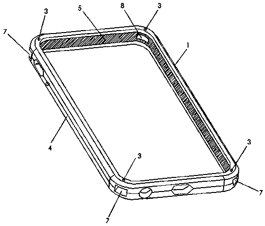 Protective device for electronic information equipment