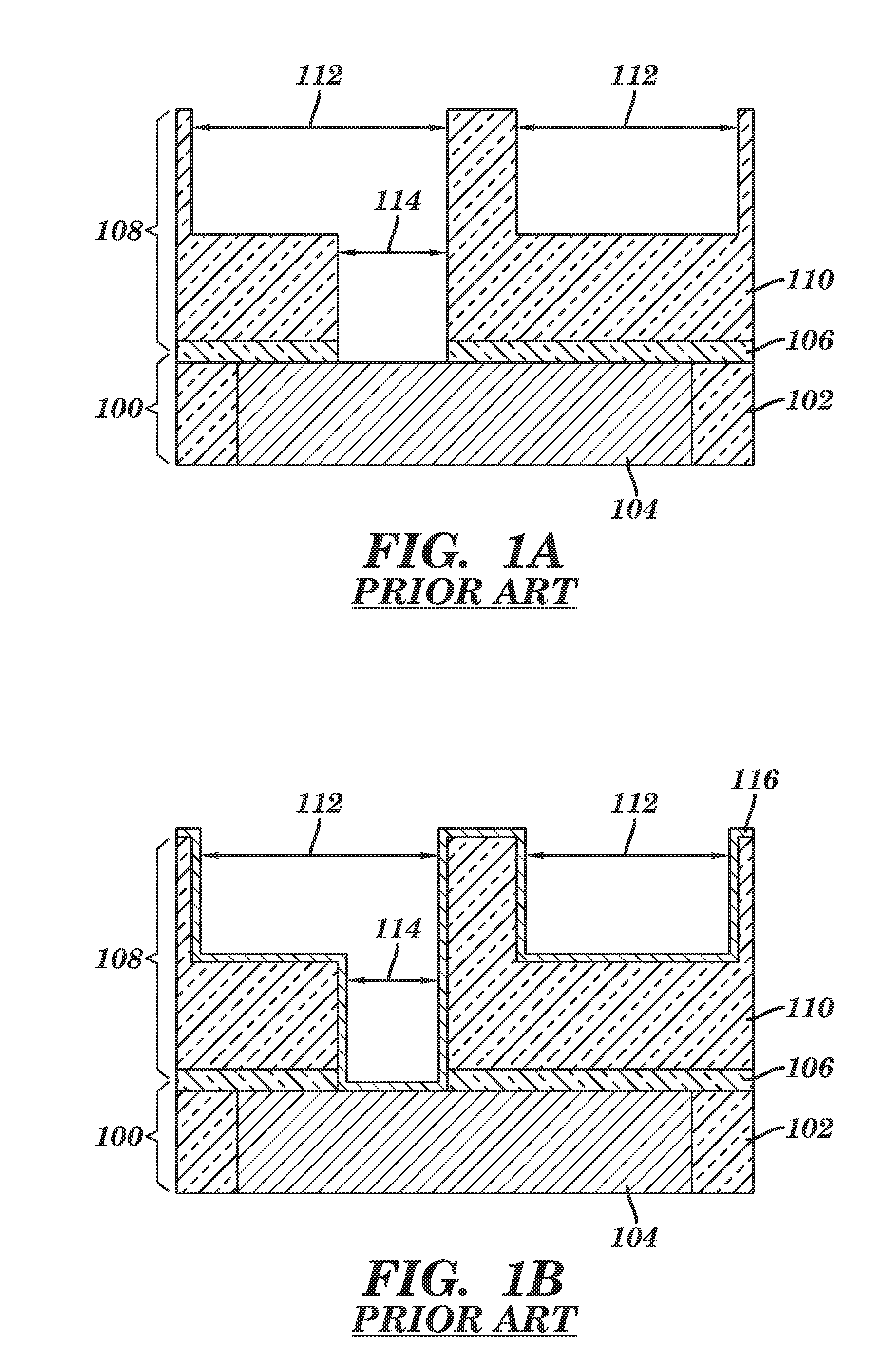 Interconnect structure having a via with a via gouging feature and dielectric liner sidewalls for BEOL integration