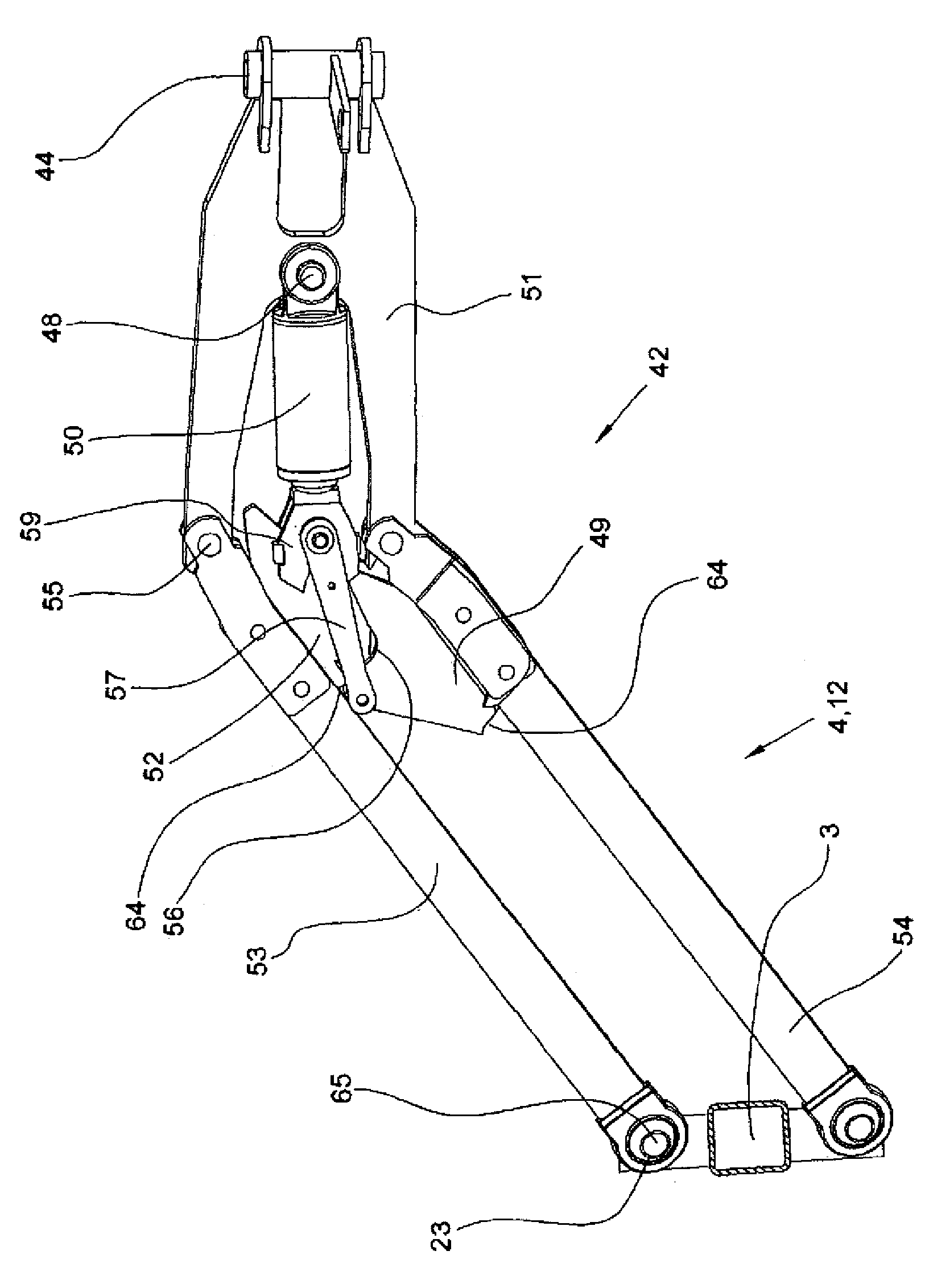 Integrated soil-tilling apparatus for rotary ploughs