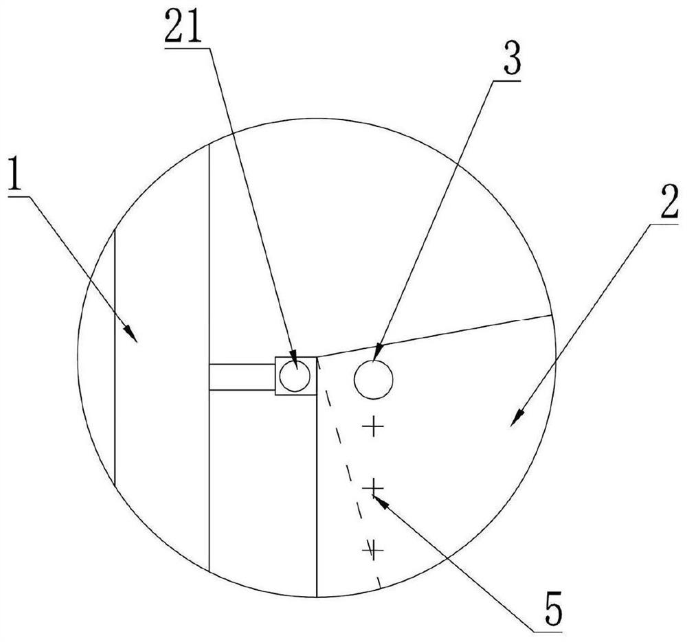 A positioning method and a processing method for an aircraft skin assembly hole