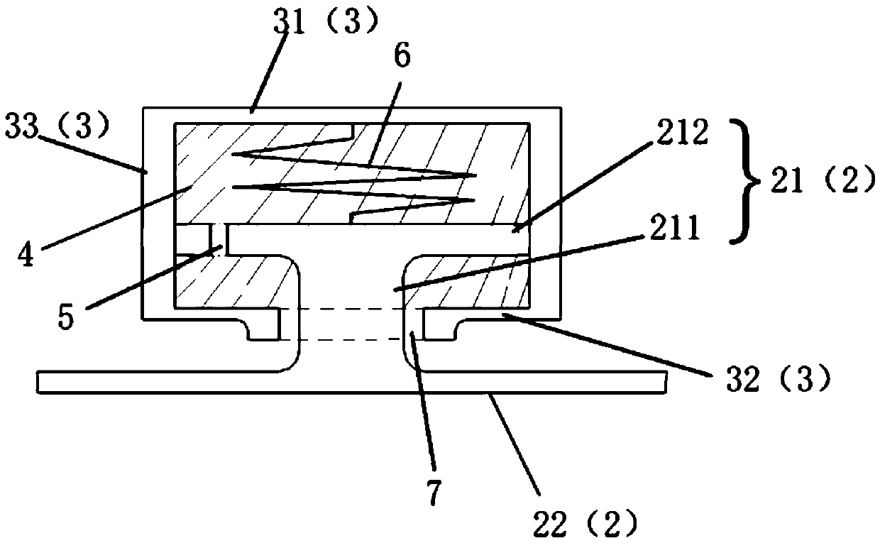 Collision energy absorption mechanism and vehicle