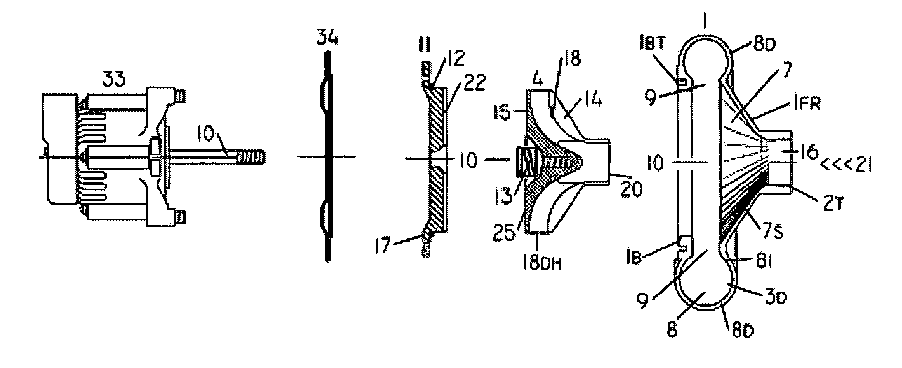 Reduced pressure differential hydroelectric turbine system