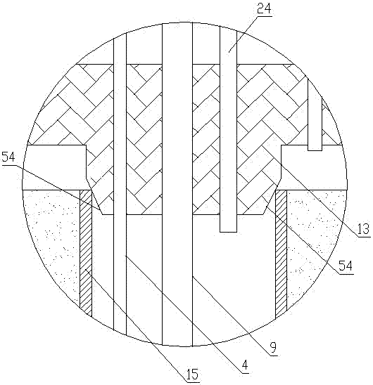 Test apparatus and test method of permeability of coal under hot and cold impact