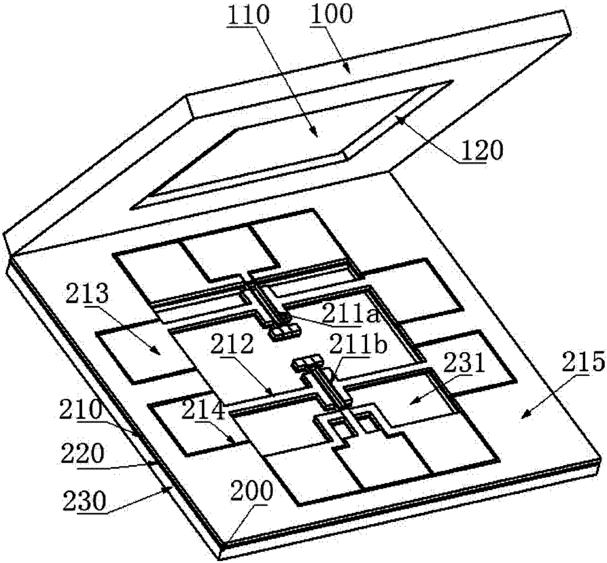 Resonant pressure sensor based on piezoresistive detection and preparation method thereof