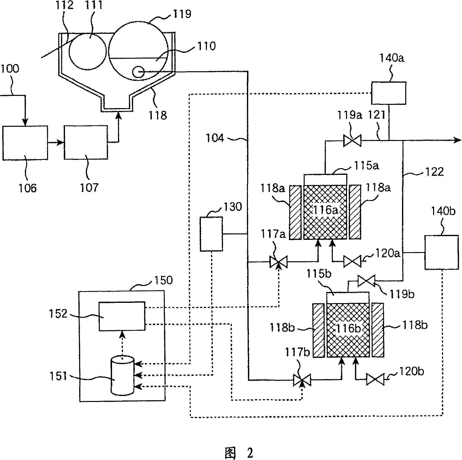 Method and apparatus for removing organic substance from oily water from oilfield