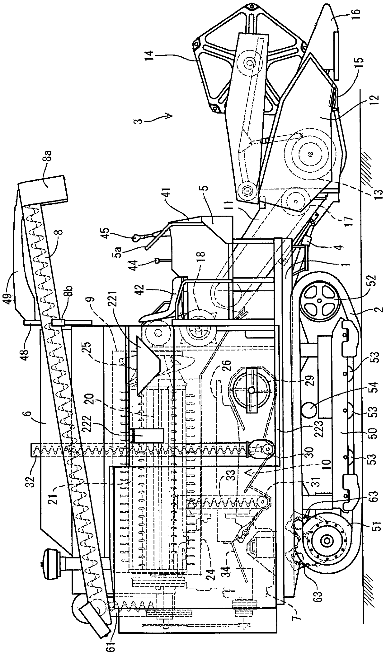 Combine harvester