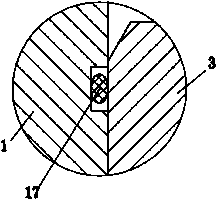 A device and method for installing a plunger pump