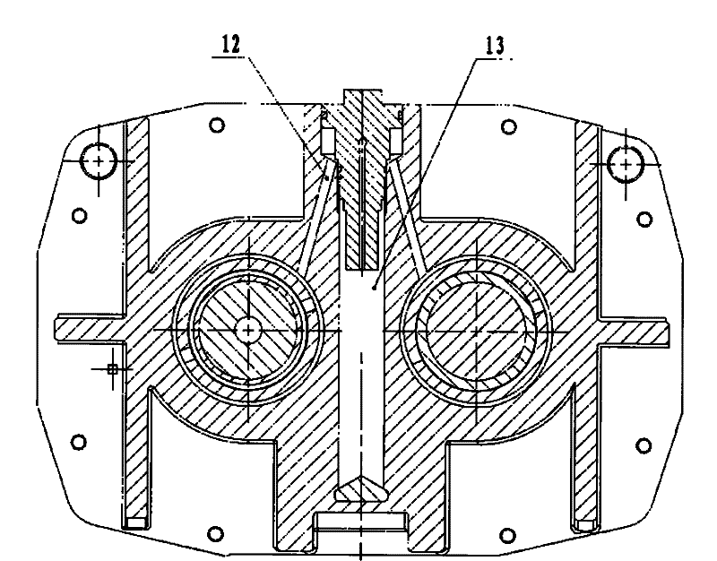 A vacuum pump structure