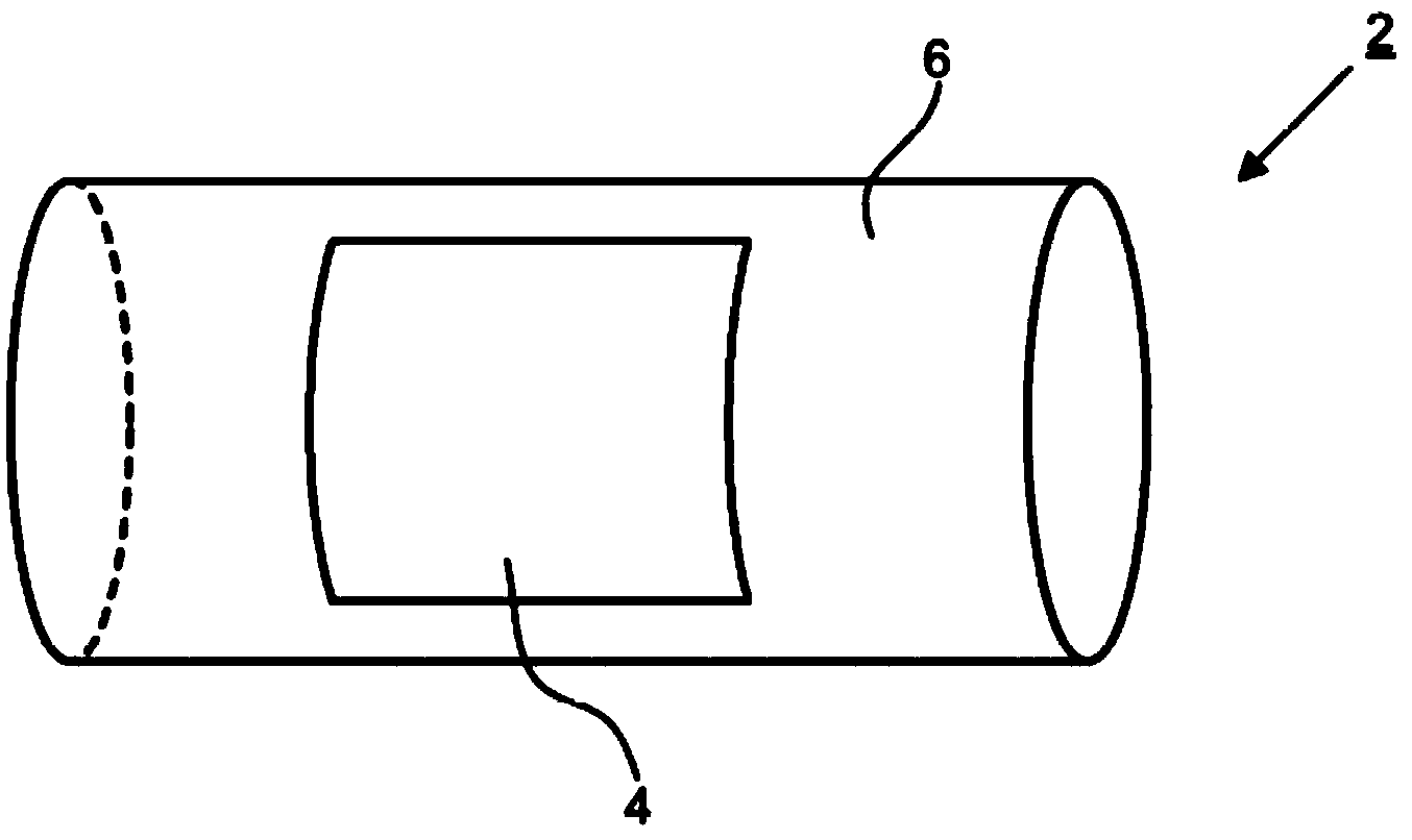 Stent and method of inserting a stent into a delivery catheter