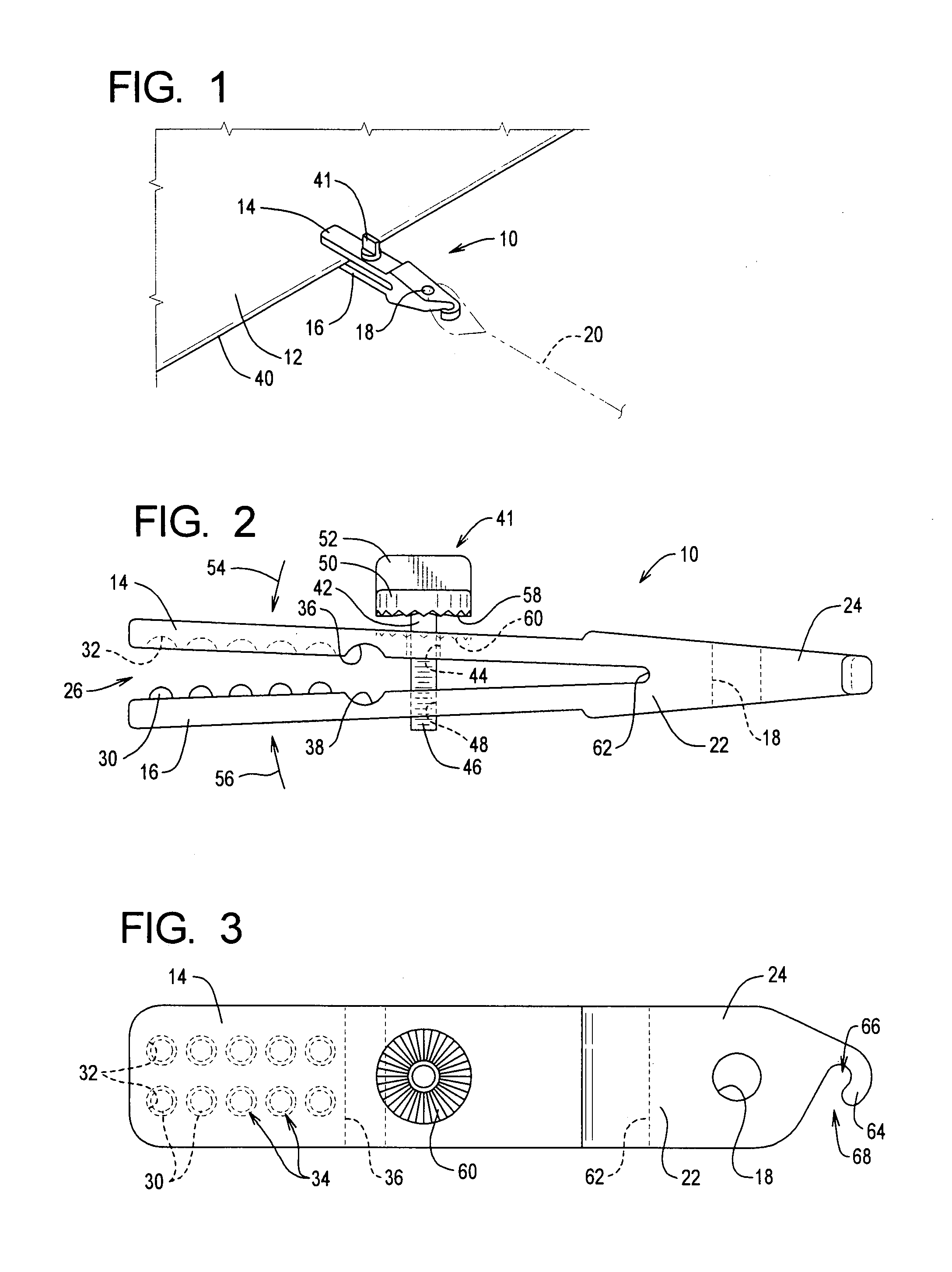 Adjustable clip assembly