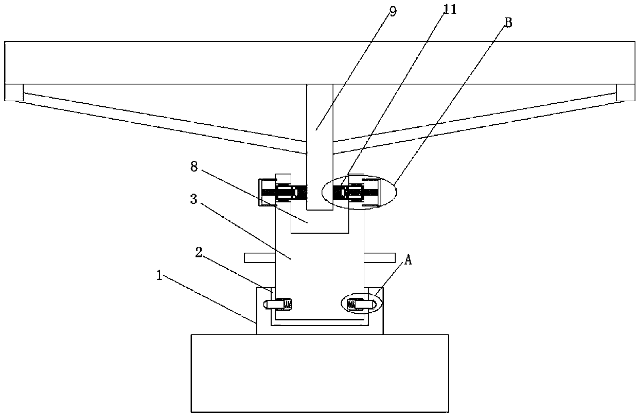 A multi-angle adjustable solar power generation device