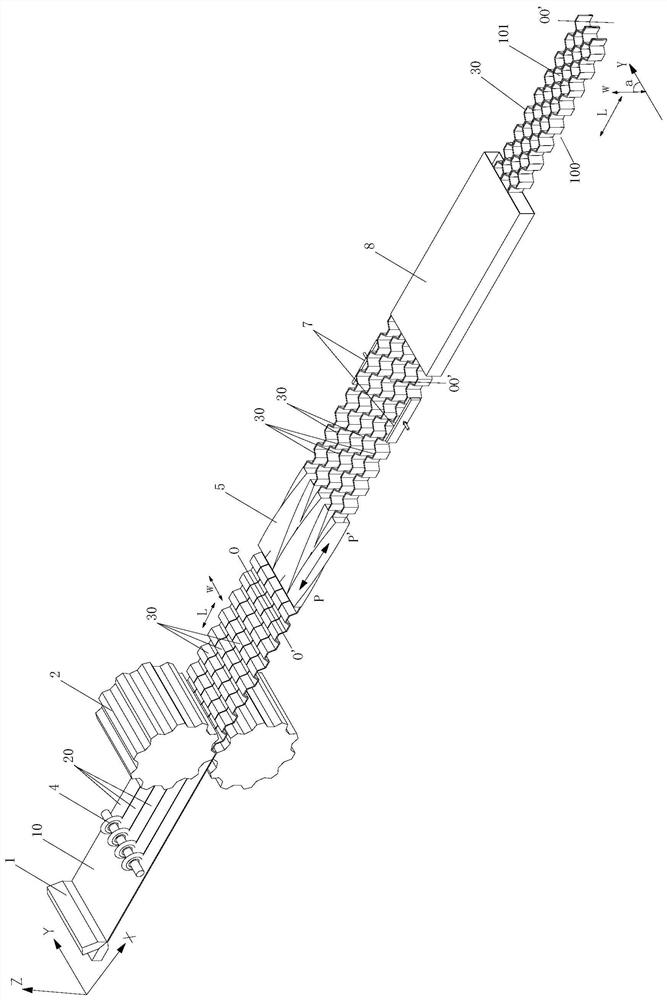 Thermoplastic composite core material and equipment including the thermoplastic composite core material