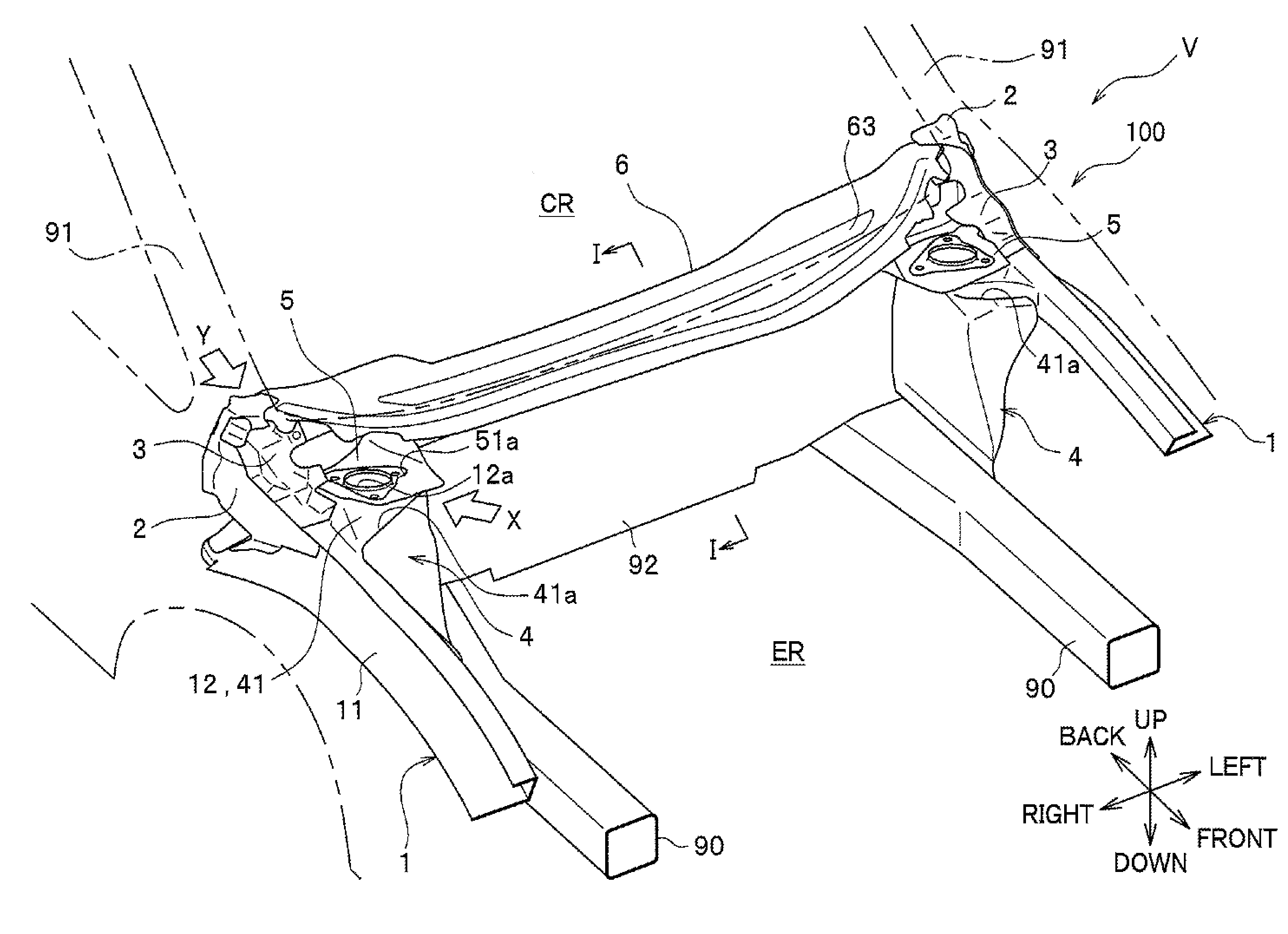 Vehicle front structure