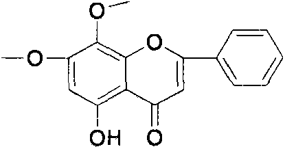 The application of the flavonoids of thalassemia in the preparation of anti-hypoxic drugs