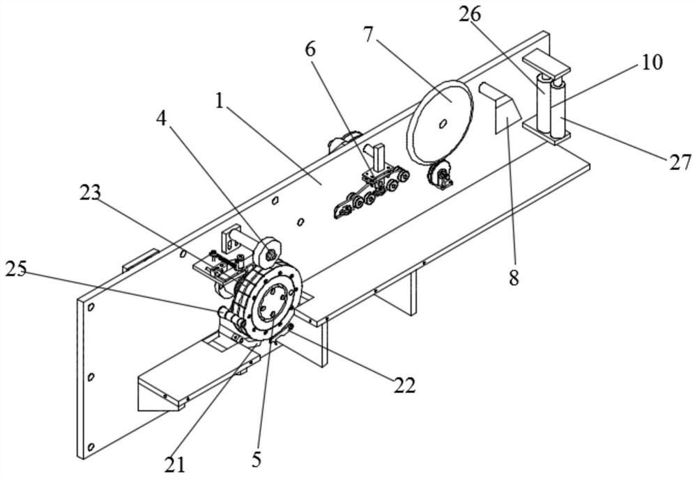 Automatic folding device for packaging bag film