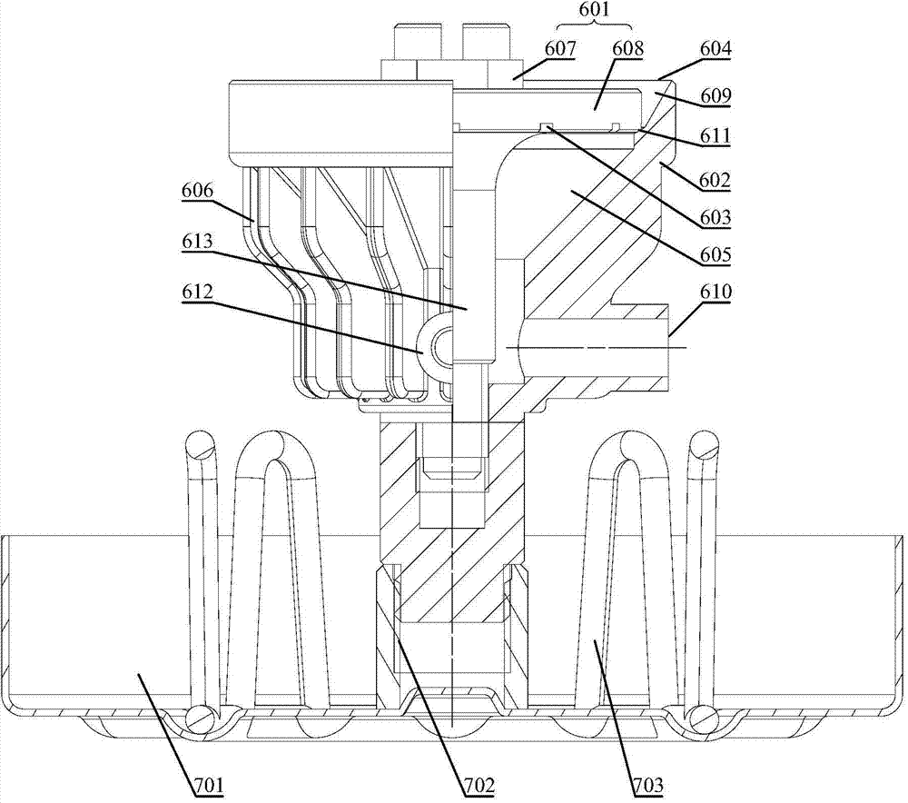 Alcohol-based fuel vaporizing combustion furnace