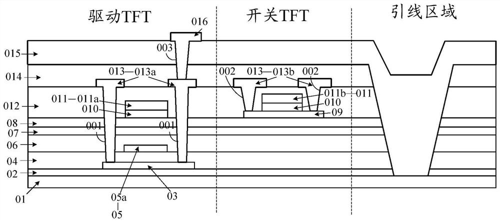 Manufacturing method of array substrate, array substrate and display panel