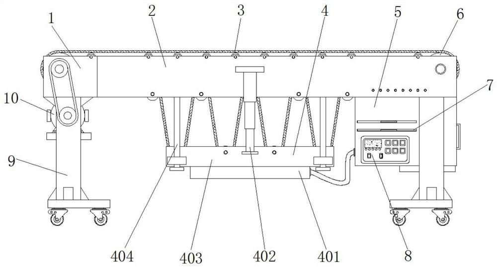 Conveying device for industrial electrical automatic production