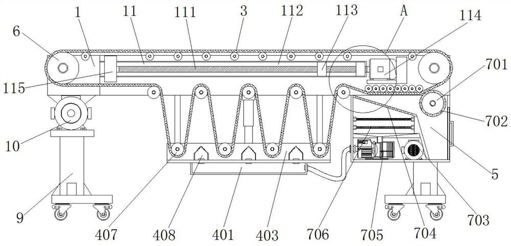 Conveying device for industrial electrical automatic production