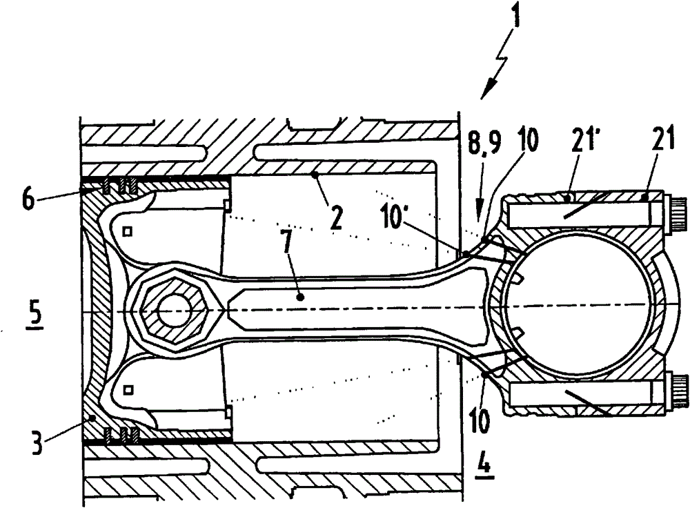 Oil supplying device