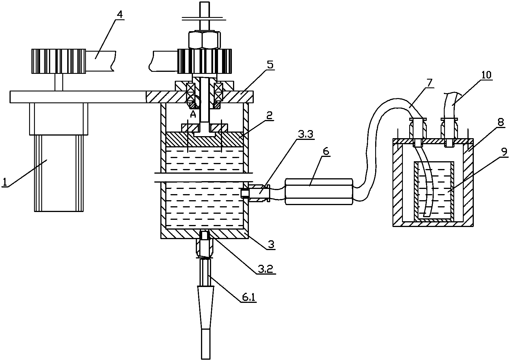 Equipment for fluid quantitative injection