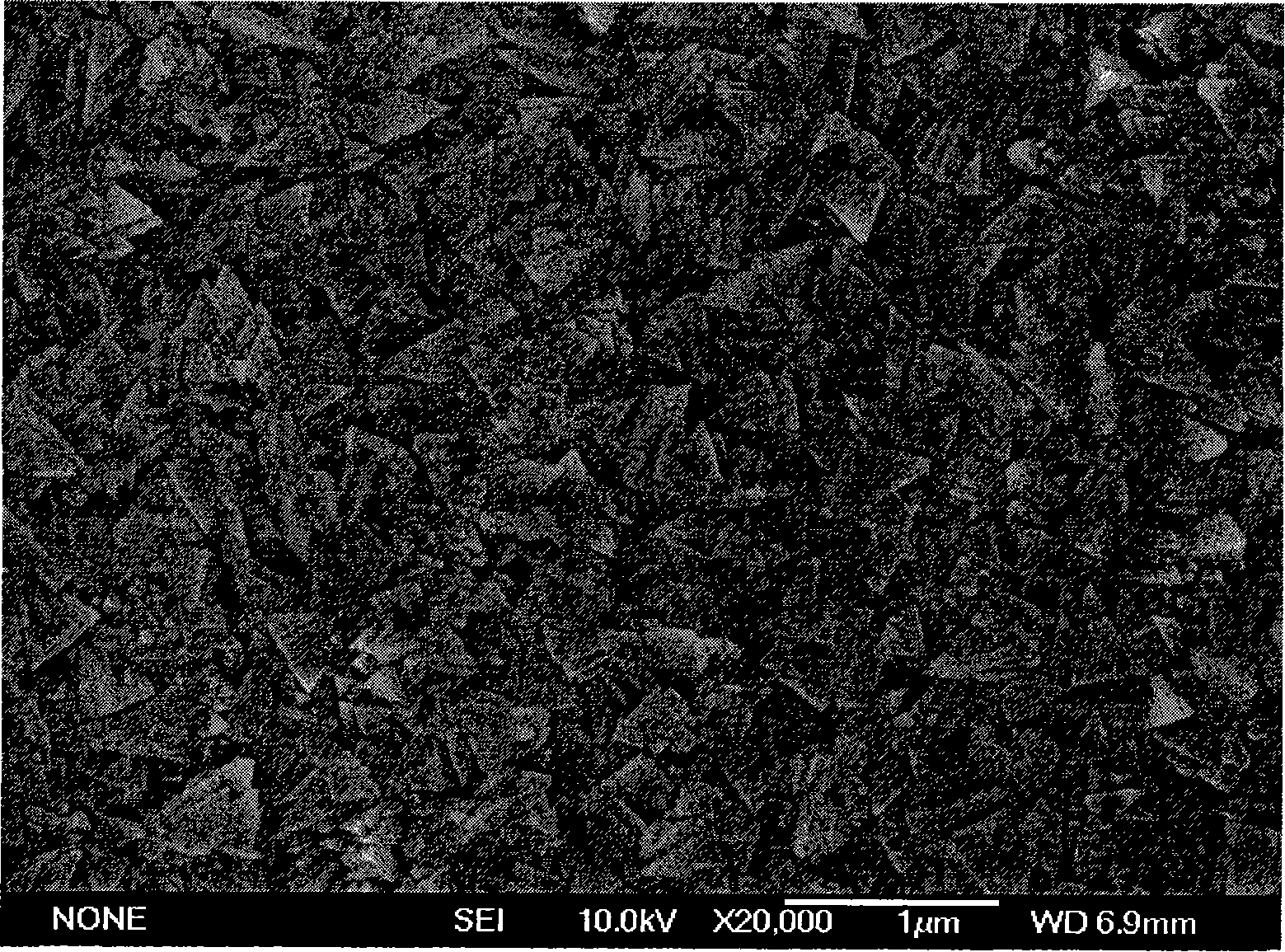 Method for preparing cuprous thiocyanate thin film using triethanolamine complexing water-based galvanic deposit liquid