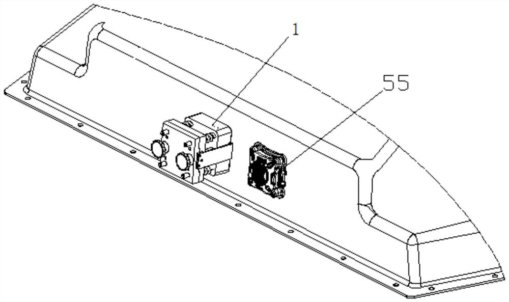 Explosion-proof valve sealing fixture for air tightness test of lithium battery pack