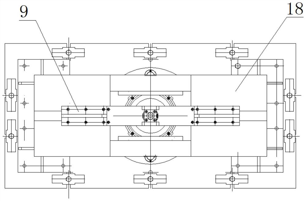 Hydraulic pressing vibration forming device for graphite electrode products and forming method