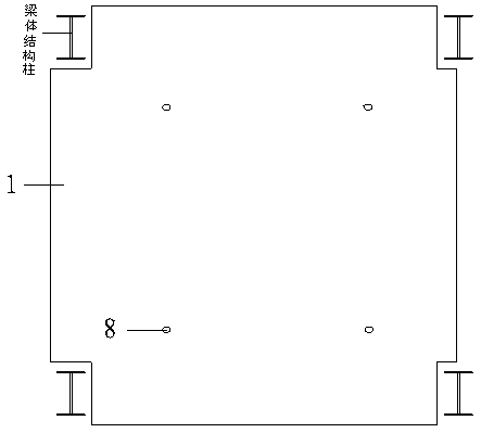 Assembly type steel rib reinforcing cell concrete composite floor slab and production method thereof