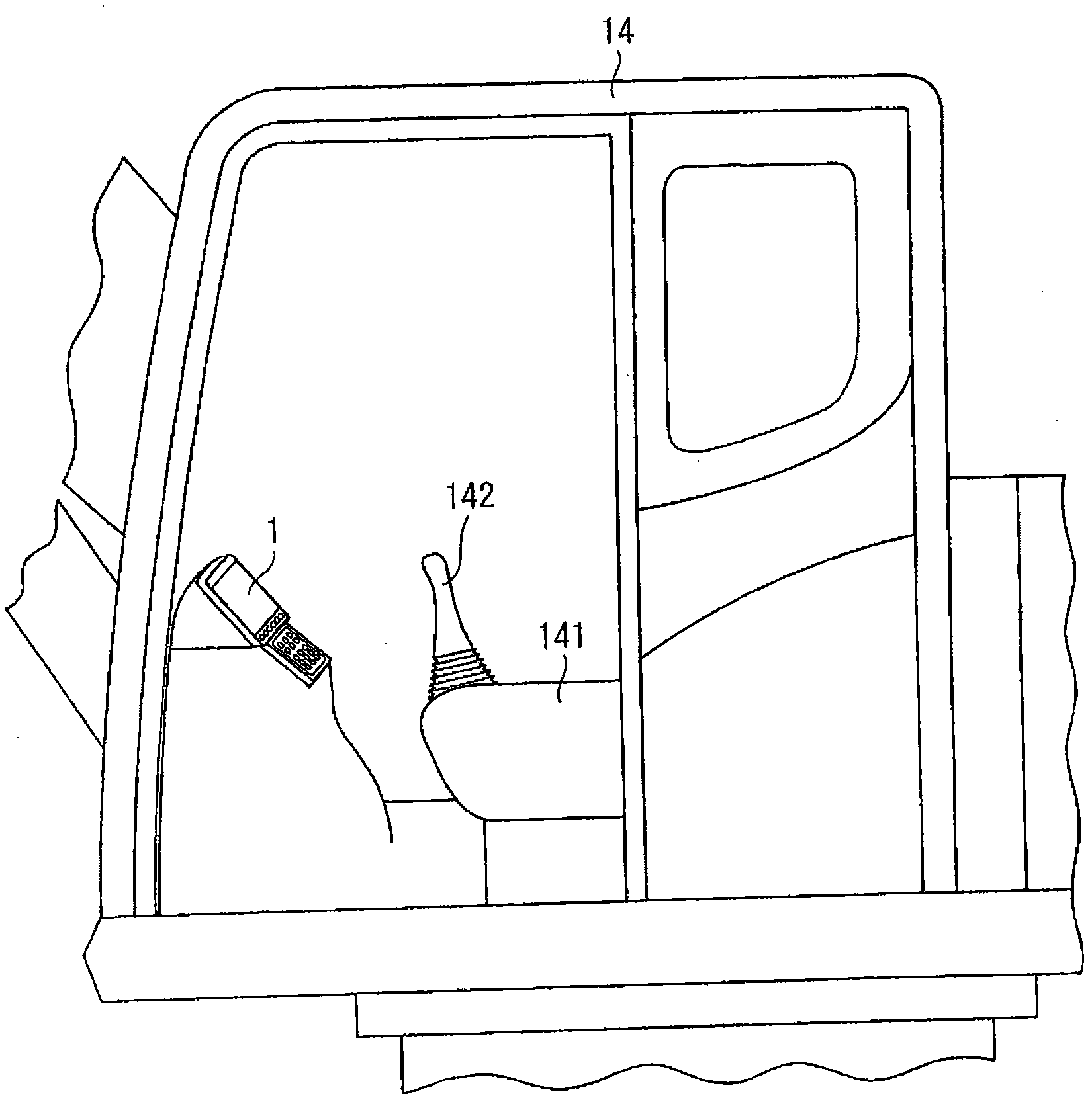 Display device for vehicle