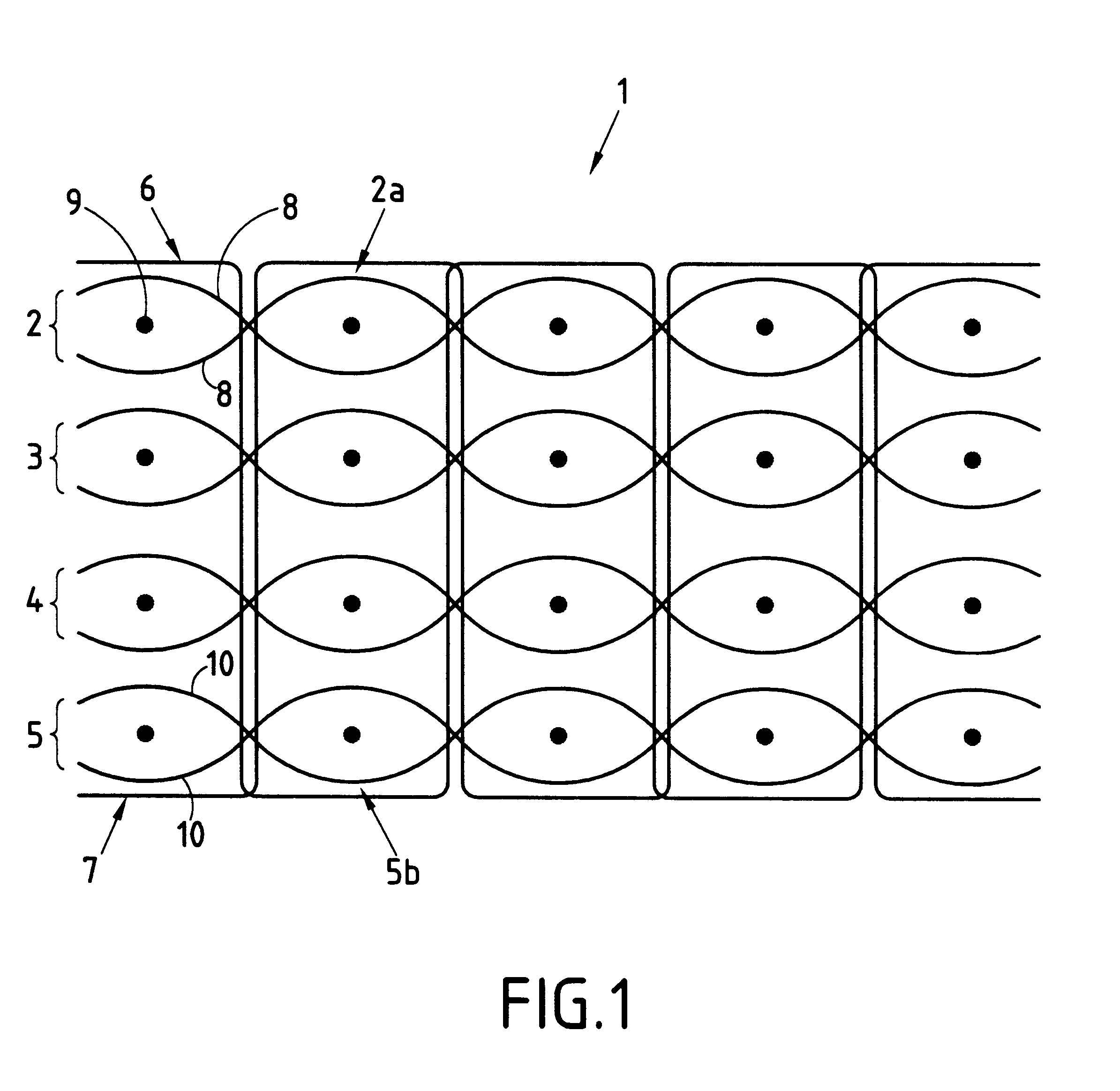 Belt for conveying articles at high temperature