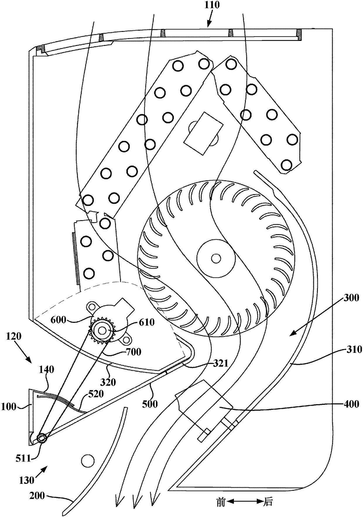 Wall-mounted air conditioner indoor unit