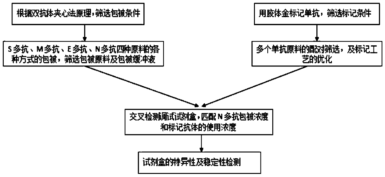 Detection kit for antigens of novel coronavirus (SARS-CoV-2)