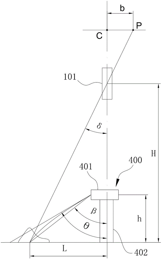 Method and device for positioning fire monitor based on image recognition