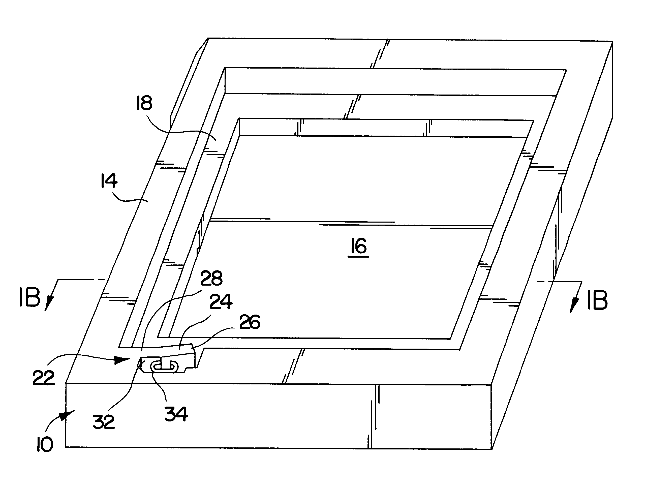 Pallet for combined surface mount and wave solder manufacture of printed ciruits