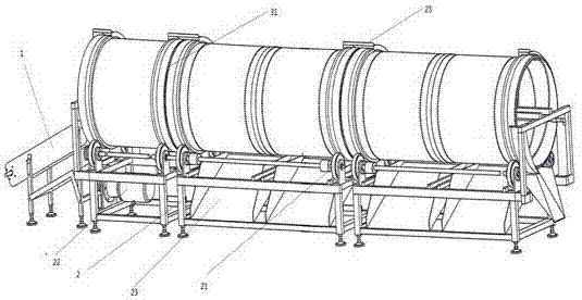 Lump sugar cooling system