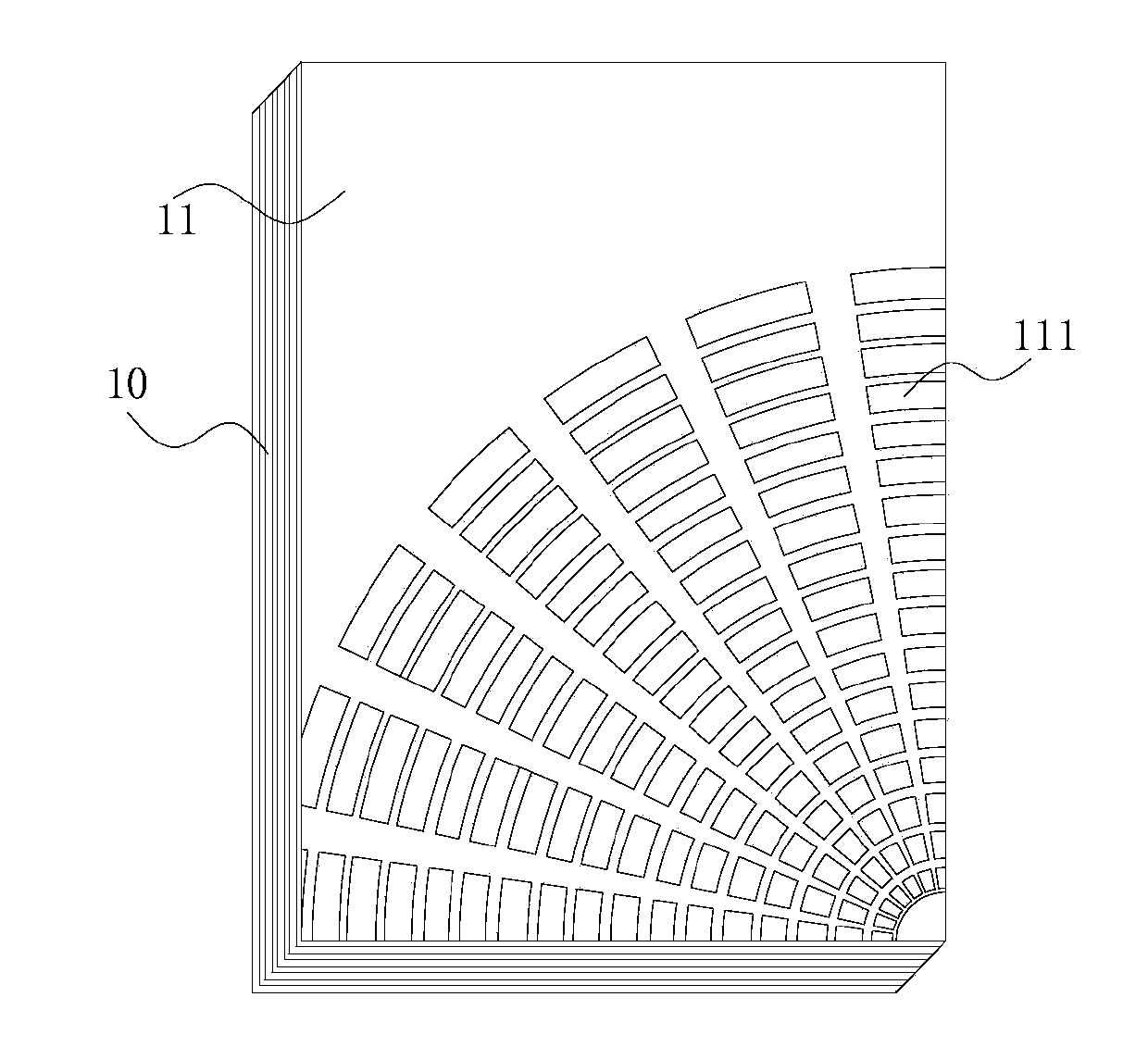 Color card device for colored spinning and method for arranging cards of color card device