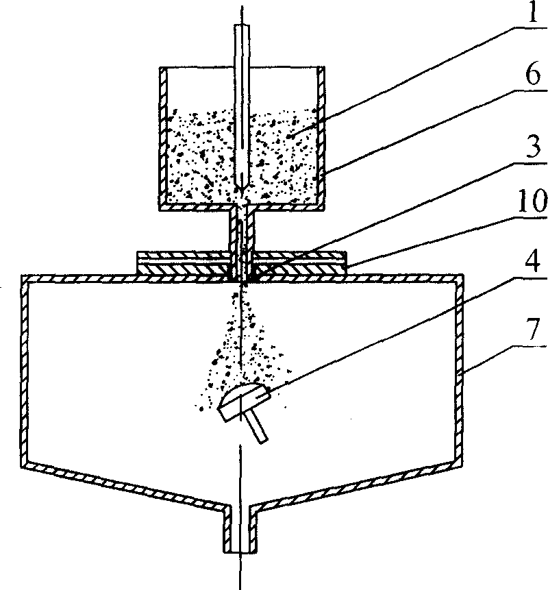 Selective metal drop size spray-deposition method