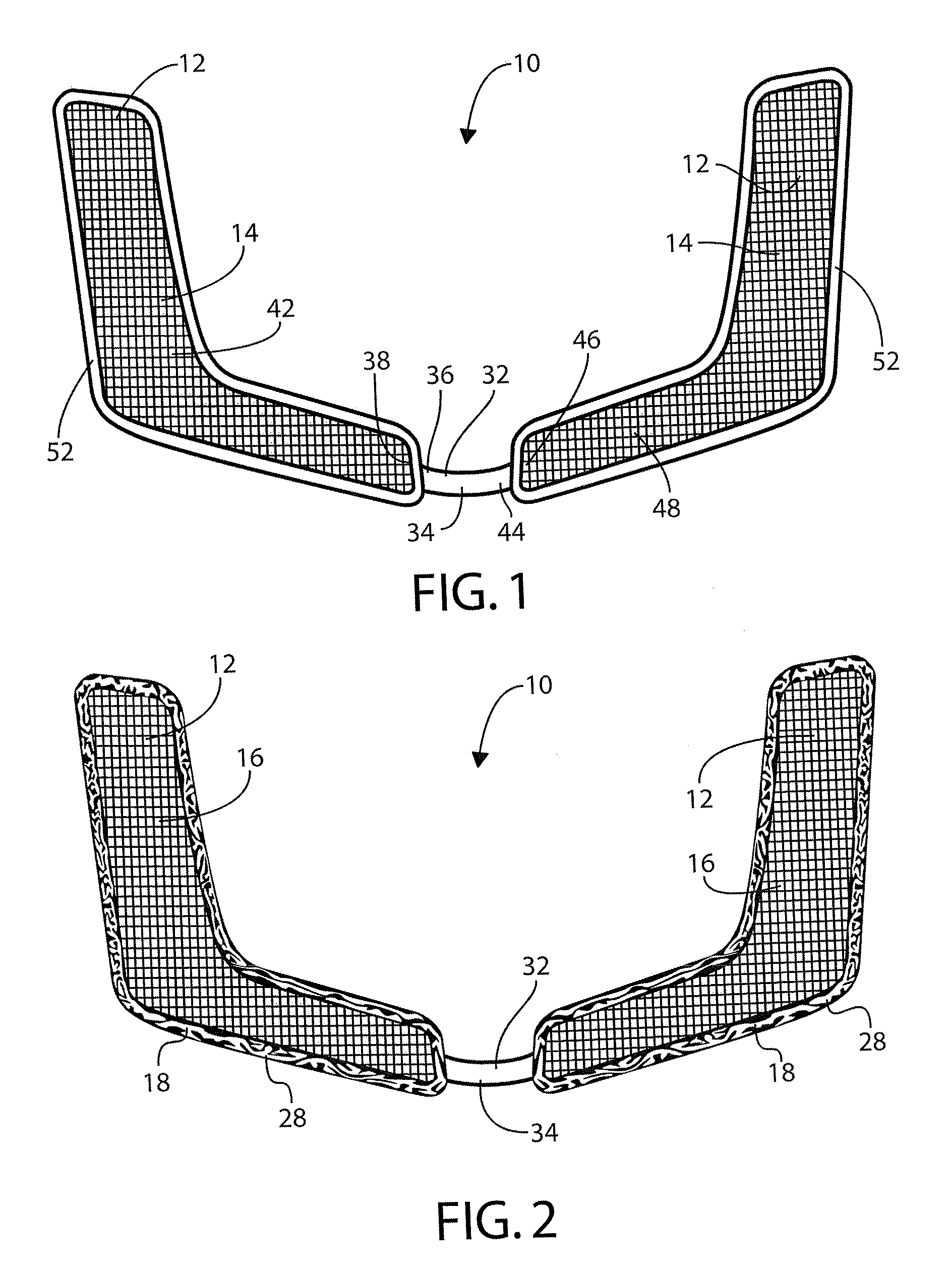 Facial hair trimming template and method