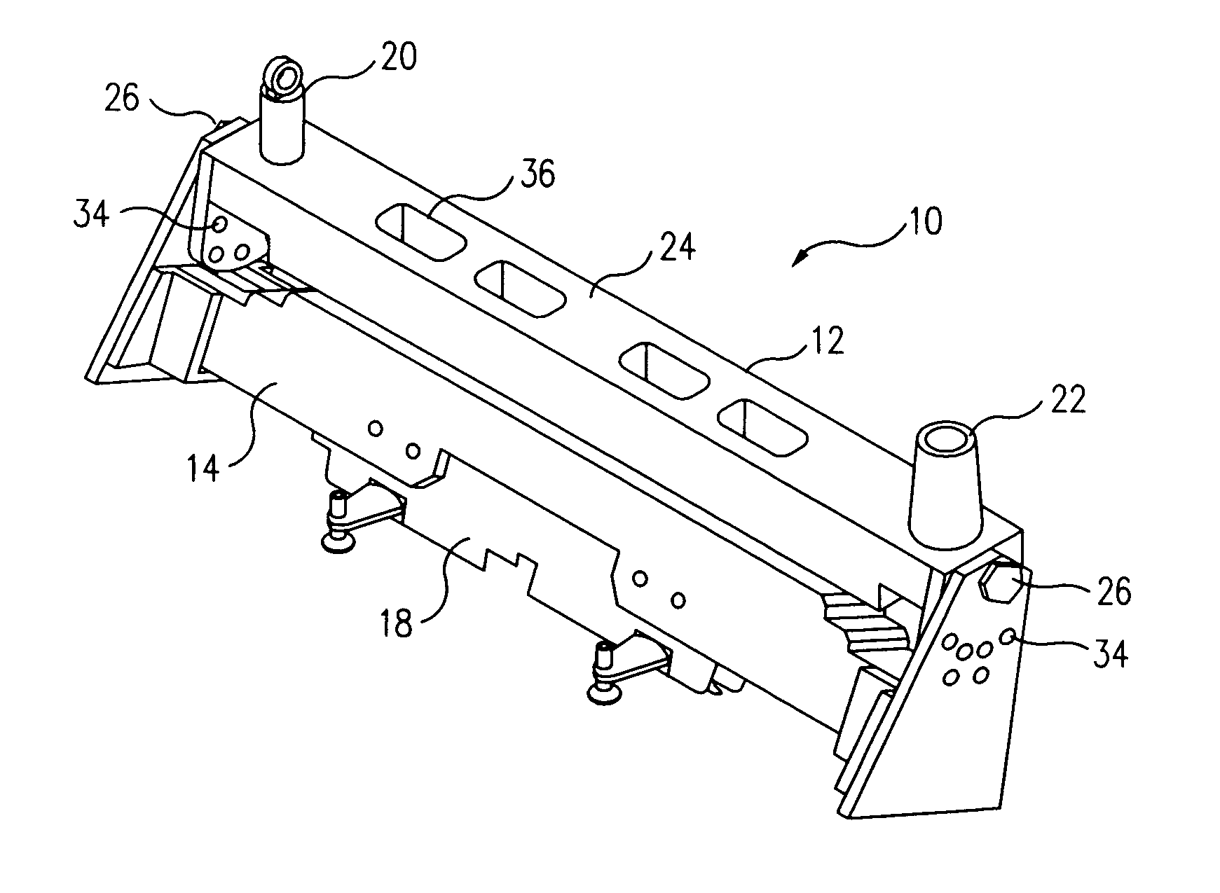 Pivotable pylon for external carriage of aircraft stores