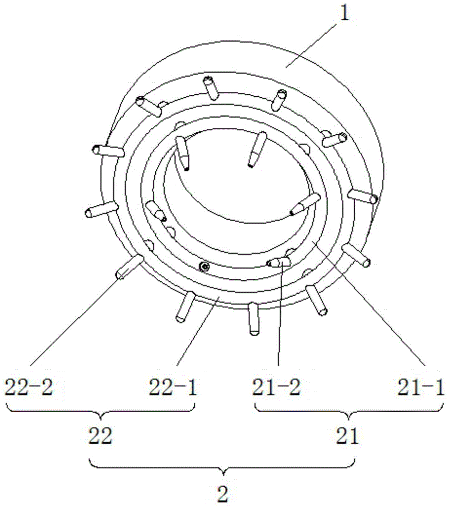 Cooling device for machine tool machining