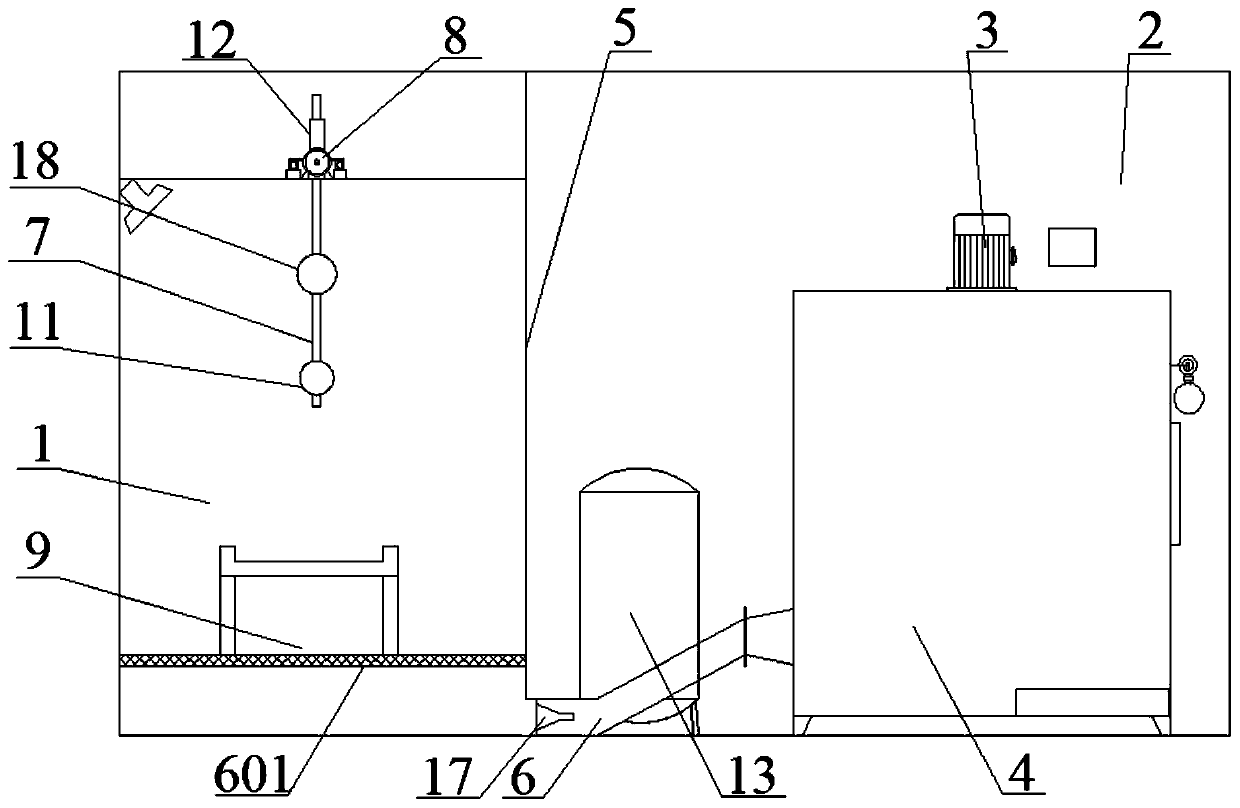 A high-efficiency soot blowing device for scr denitrification catalyst