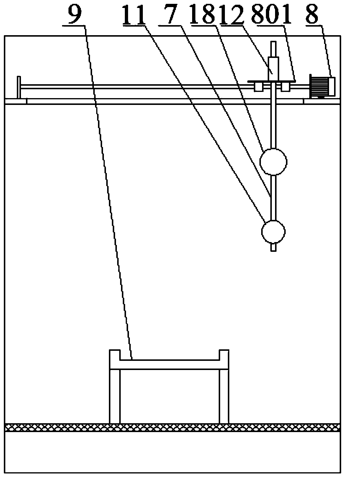 A high-efficiency soot blowing device for scr denitrification catalyst