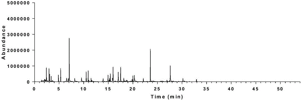 Tea leaf compound aroma extract and pure tea drink containing the extract